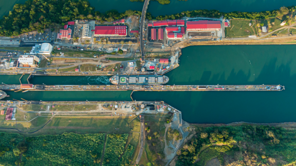 Auswandern in die Panama: Panamakanal