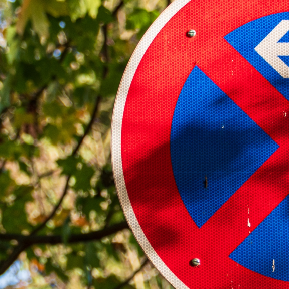 Halteverbotszone Umzug